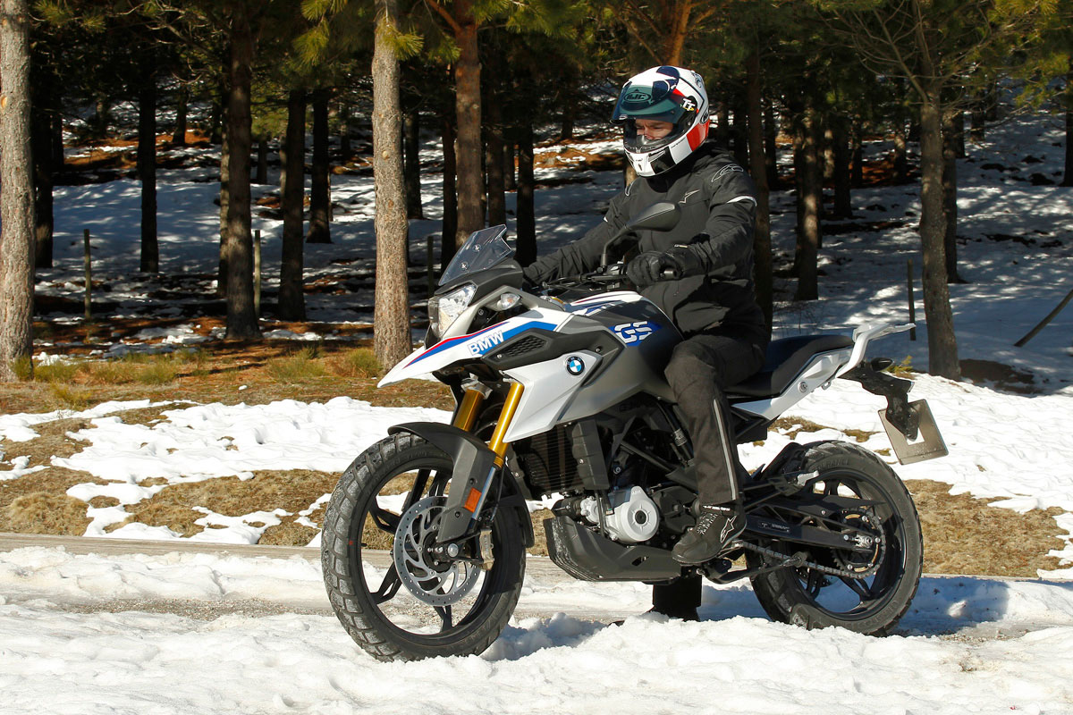 moto invierno