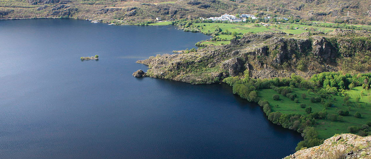 El lago glaciar de Sanabria
